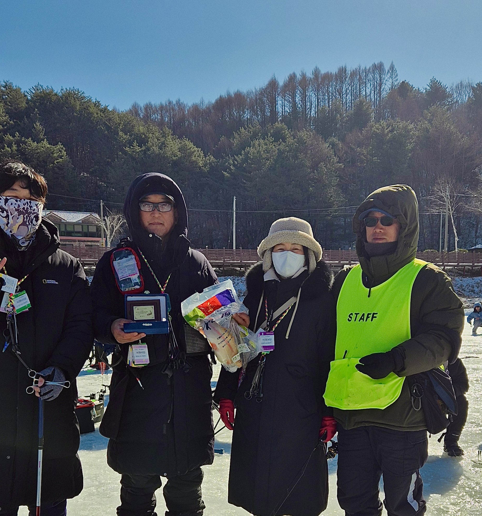 2월 3일 <2번낚시터> 황금송어잡다!!